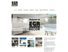 Tablet Screenshot of egrdecor.com